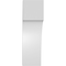 Ekena Millwork 6-in. W x 8-in. D x 20-in. H Westlake Architectural Grade PVC Knee Brace BRCP06X08X20WTL - alternate 4